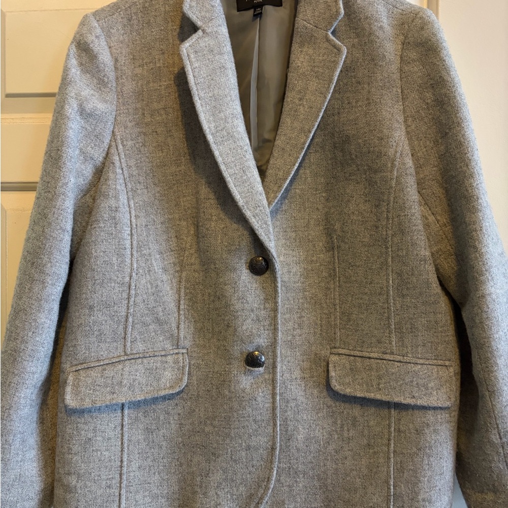 Talbots Classic Gray Blazer